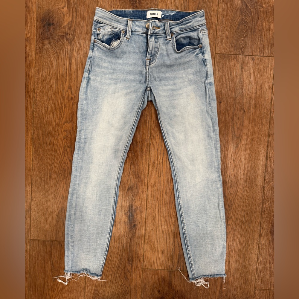 Pistola Ankle Straight Jeans 25